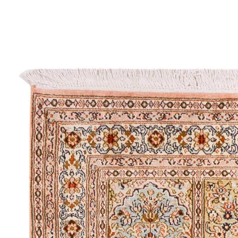 Biegacz Jedwabny dywan - Kashmir Silk - 282 x 79 cm - ciemny beż