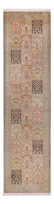 Biegacz Jedwabny dywan - Kashmir Silk - 310 x 81 cm - ciemny beż