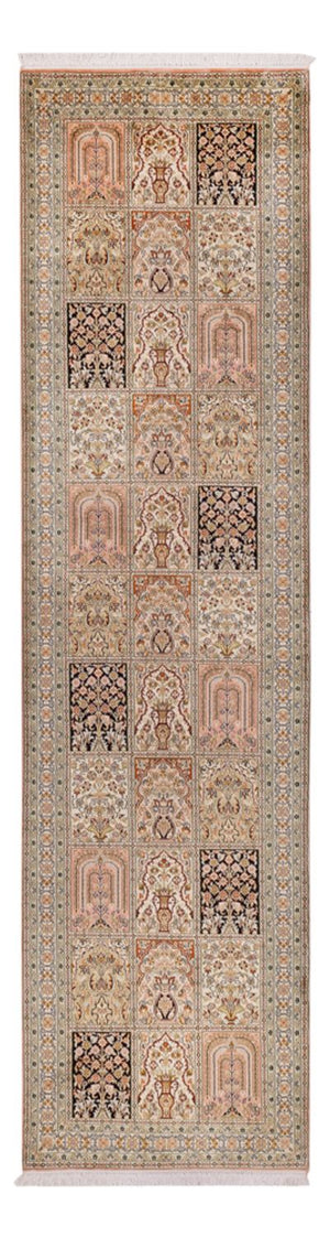 Biegacz Jedwabny dywan - Kashmir Silk - 310 x 81 cm - ciemny beż
