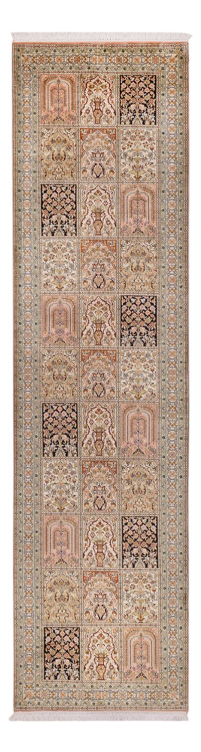 Biegacz Jedwabny dywan - Kashmir Silk - 310 x 81 cm - ciemny beż