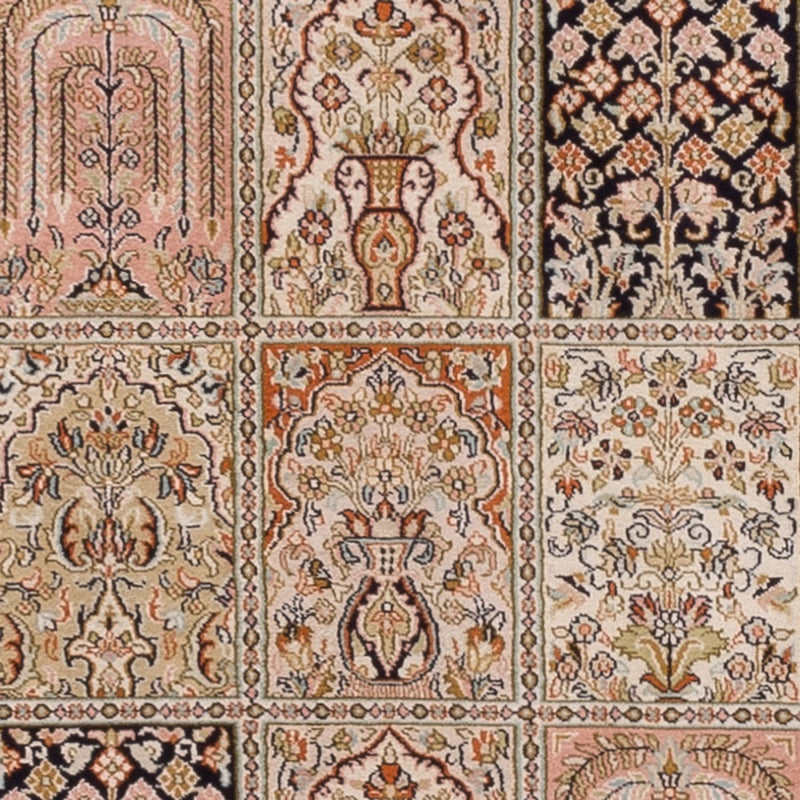 Biegacz Jedwabny dywan - Kashmir Silk - 310 x 81 cm - ciemny beż