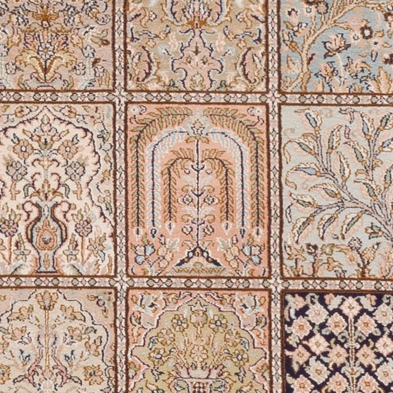 Biegacz Jedwabny dywan - Kashmir Silk - 304 x 77 cm - ciemny beż