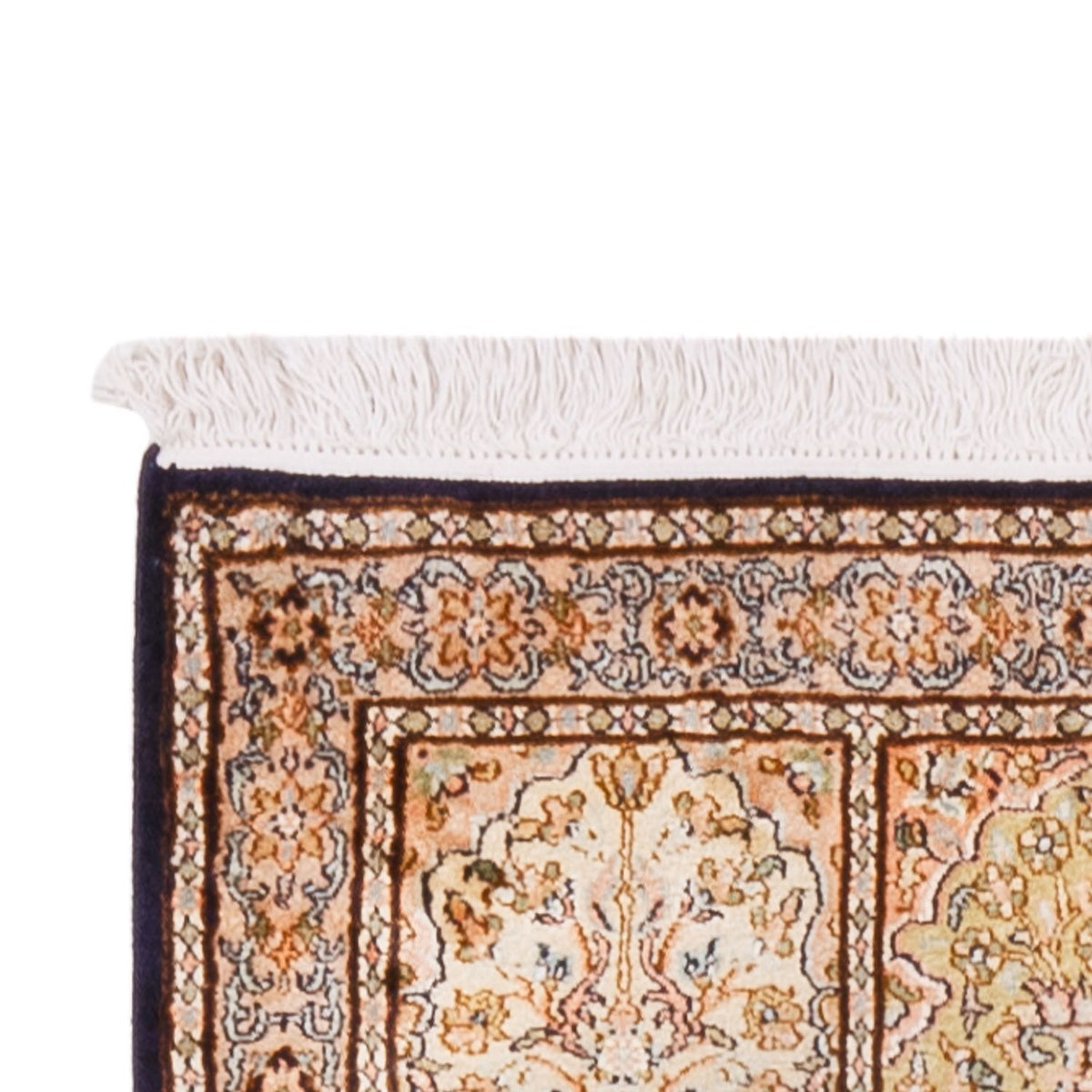 Biegacz Jedwabny dywan - Kashmir Silk - 304 x 77 cm - ciemny beż