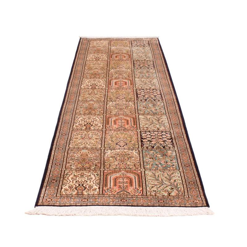 Biegacz Jedwabny dywan - Kashmir Silk - 304 x 77 cm - ciemny beż