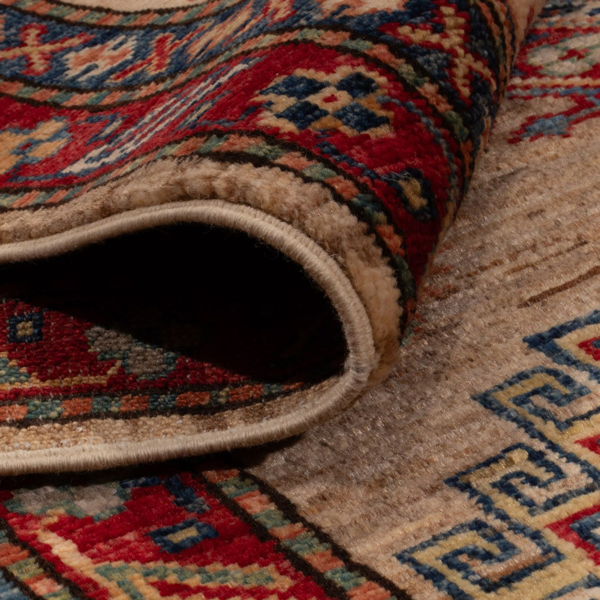 Dywan Ziegler - Kazak - 295 x 204 cm - ciemny beż