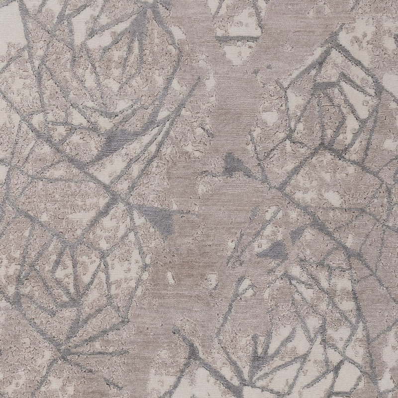 Designerski dywan - 301 x 204 cm - srebrny