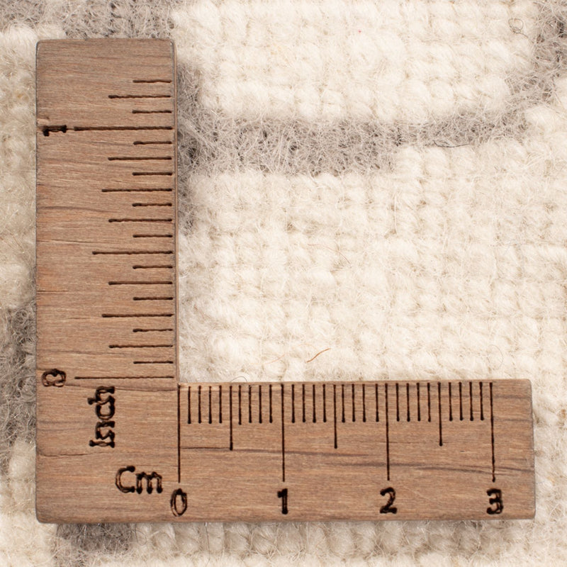 Designerski dywan - 301 x 204 cm - srebrny