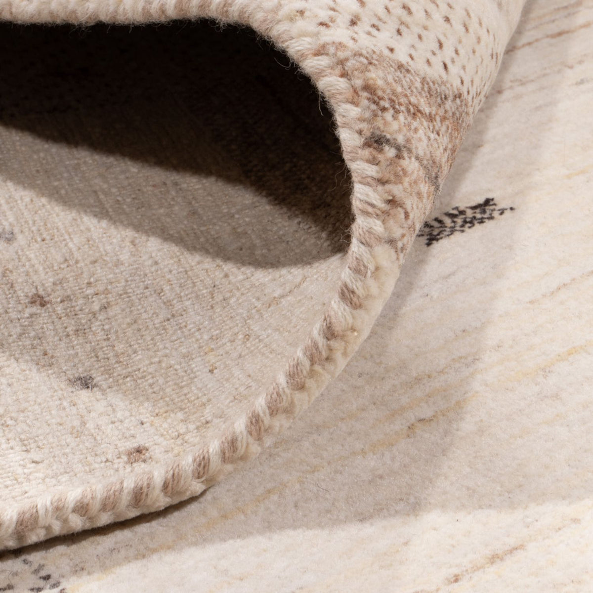 Dywan Gabbeh - Loribaft Indus - 300 x 206 cm - kremowy