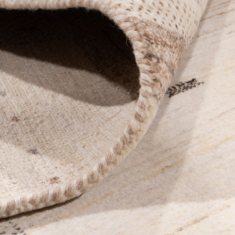 Dywan Gabbeh - Loribaft Indus - 300 x 206 cm - kremowy