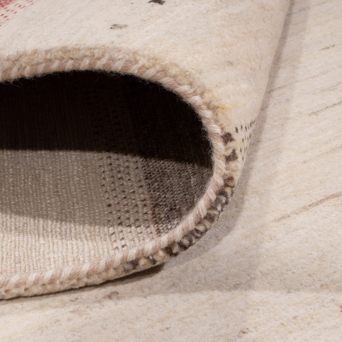 Dywan Gabbeh - Loribaft Indus - 306 x 202 cm - kremowy