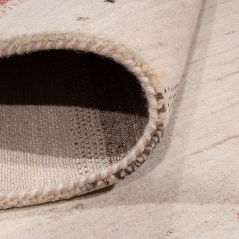 Dywan Gabbeh - Loribaft Indus - 306 x 202 cm - kremowy