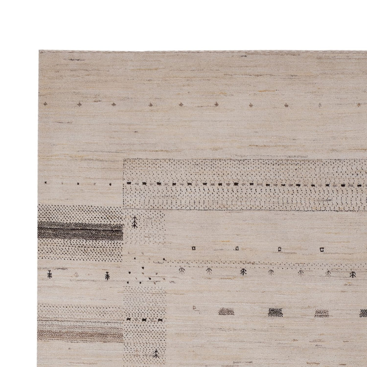 Dywan Gabbeh - Loribaft Indus - 295 x 202 cm - kremowy