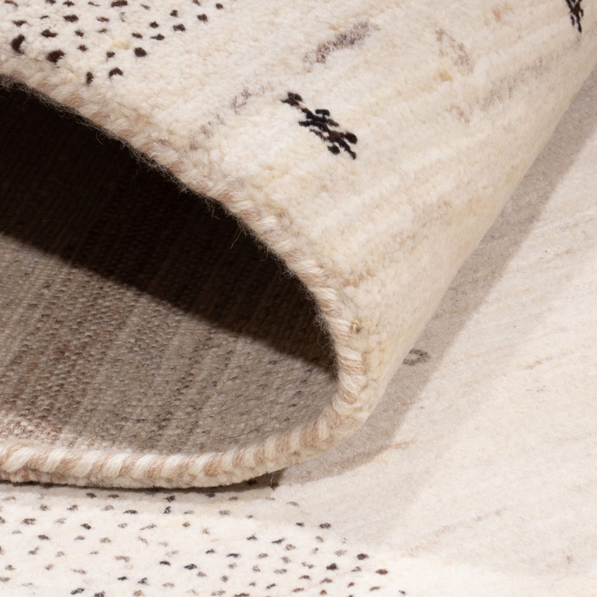 Dywan Gabbeh - Loribaft Indus - 295 x 202 cm - kremowy