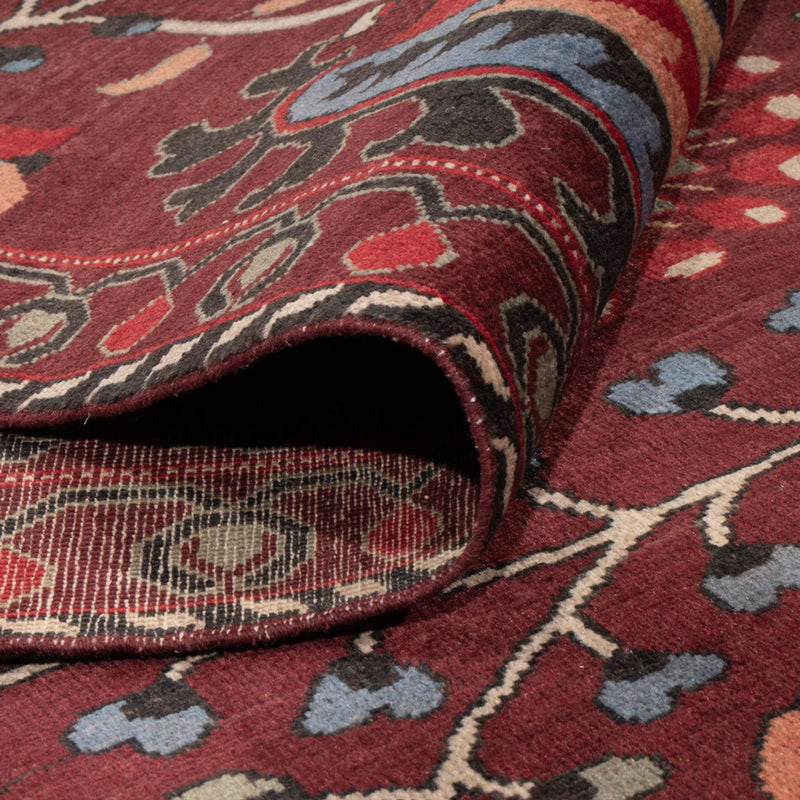 Designerski dywan - 309 x 251 cm - czerwień winna