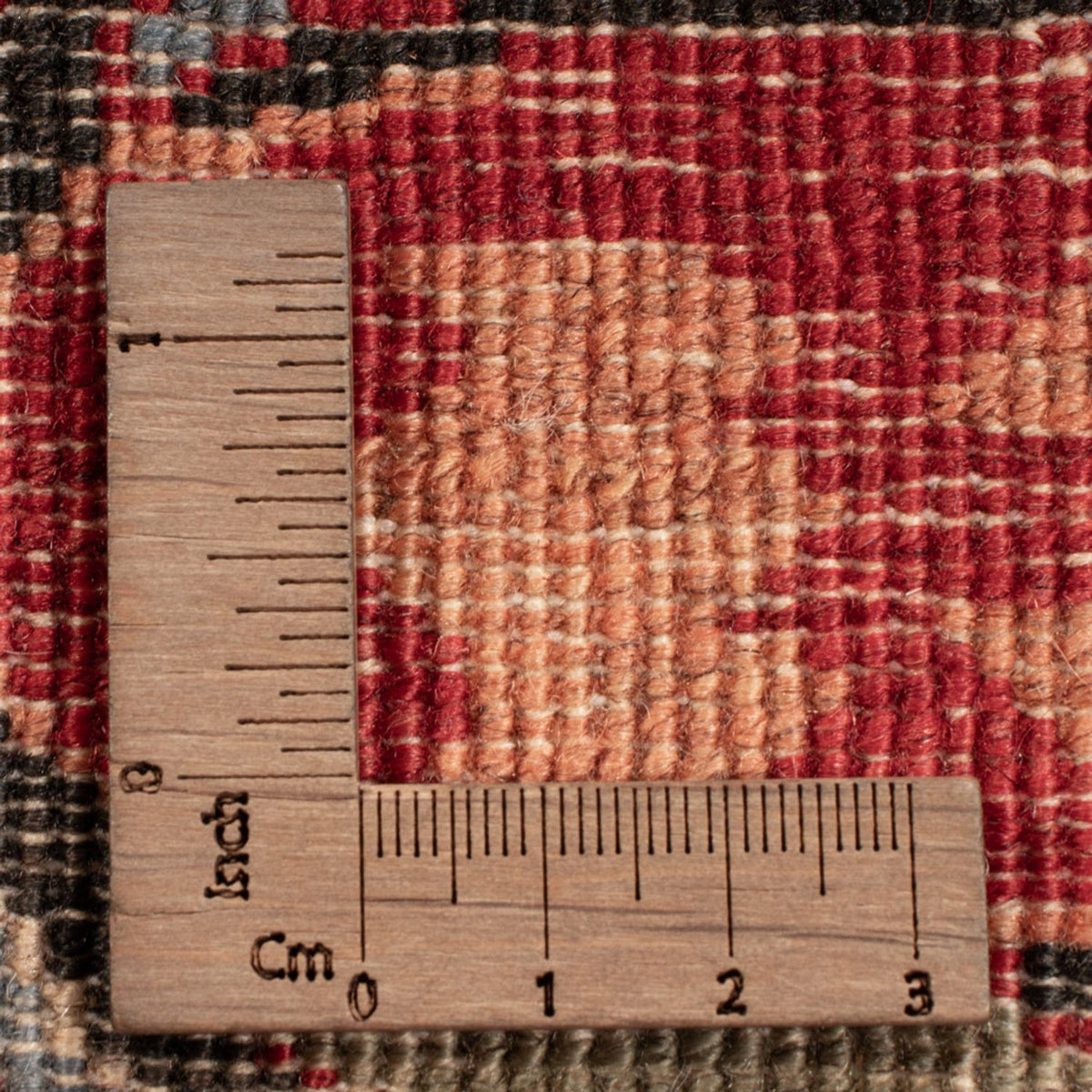 Designerski dywan - 309 x 251 cm - czerwień winna