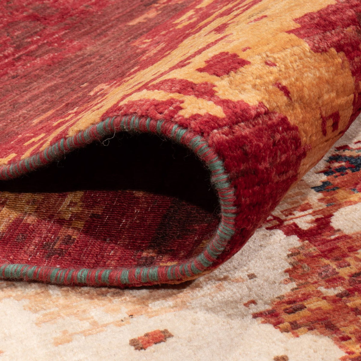 Designerski dywan - 297 x 208 cm - wielokolorowy