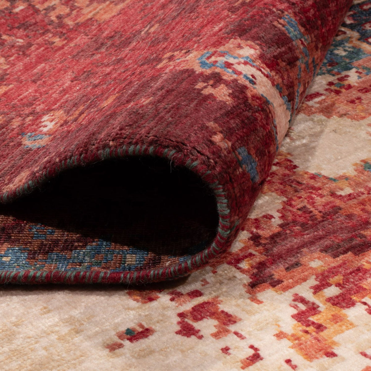 Designerski dywan - 293 x 211 cm - wielokolorowy