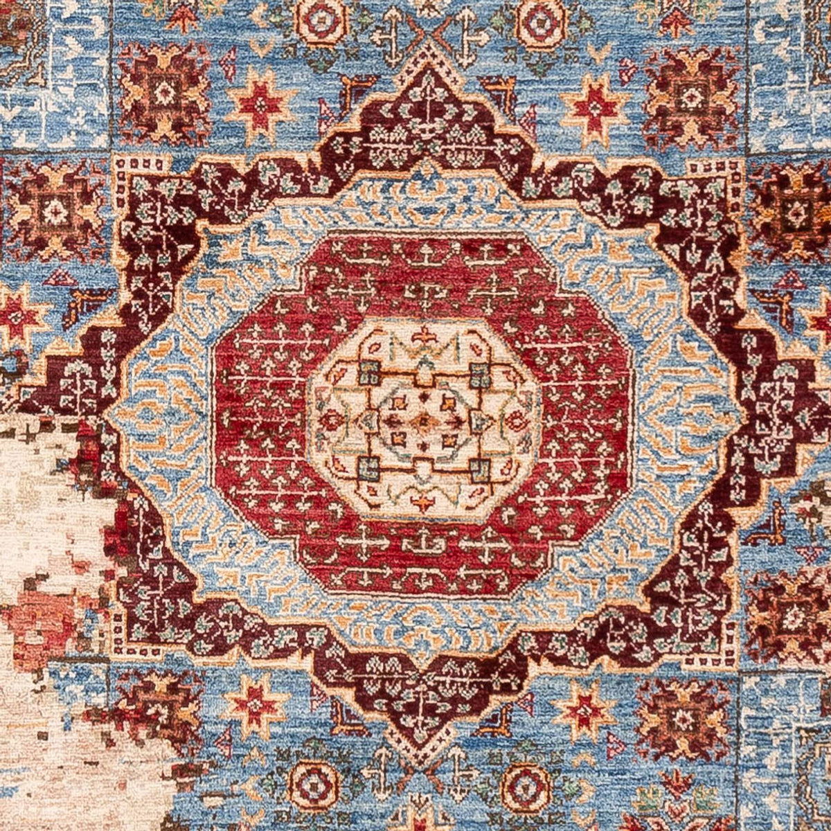 Designerski dywan - 237 x 175 cm - wielokolorowy