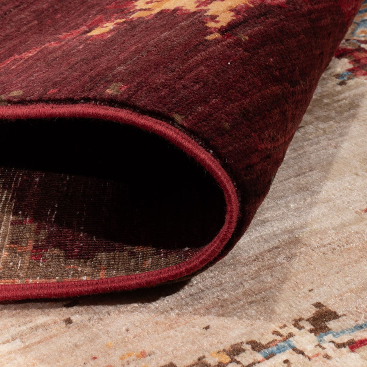 Designerski dywan - 237 x 175 cm - wielokolorowy