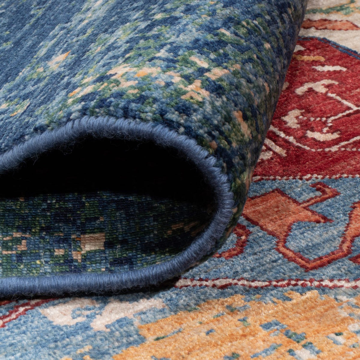 Designerski dywan - 230 x 176 cm - wielokolorowy