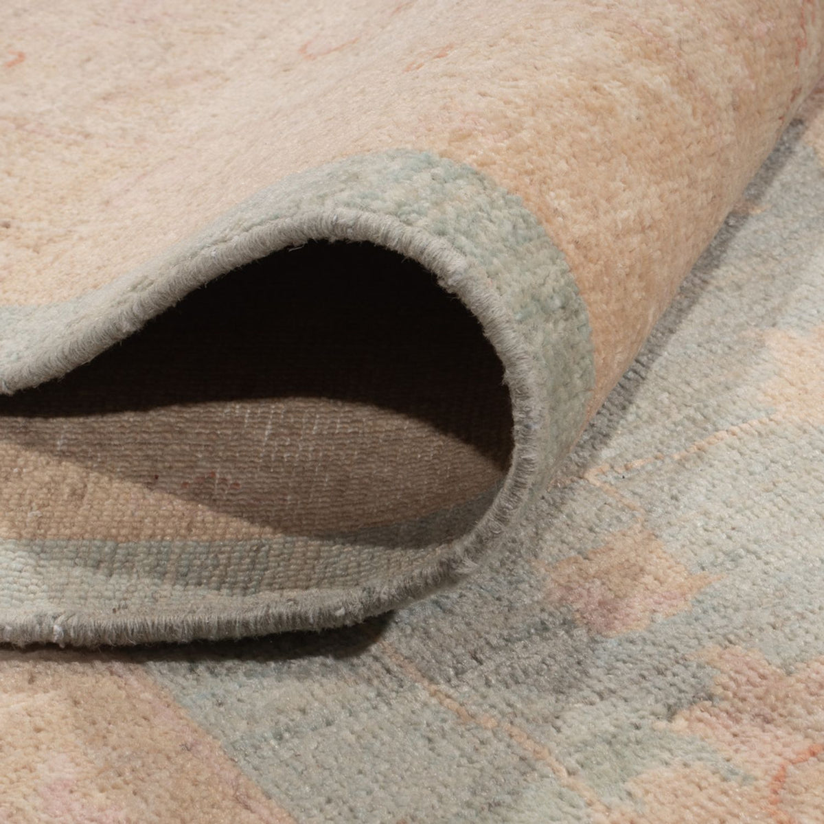 Dywan Zieglera - 298 x 254 cm - turkusowy