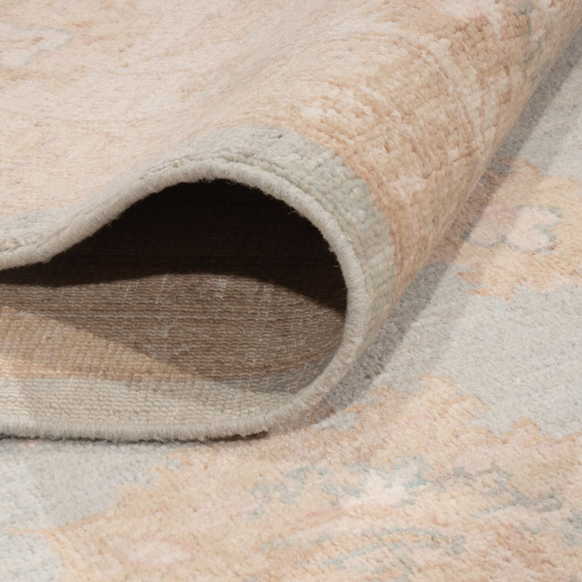 Dywan Zieglera - 298 x 254 cm - turkusowy