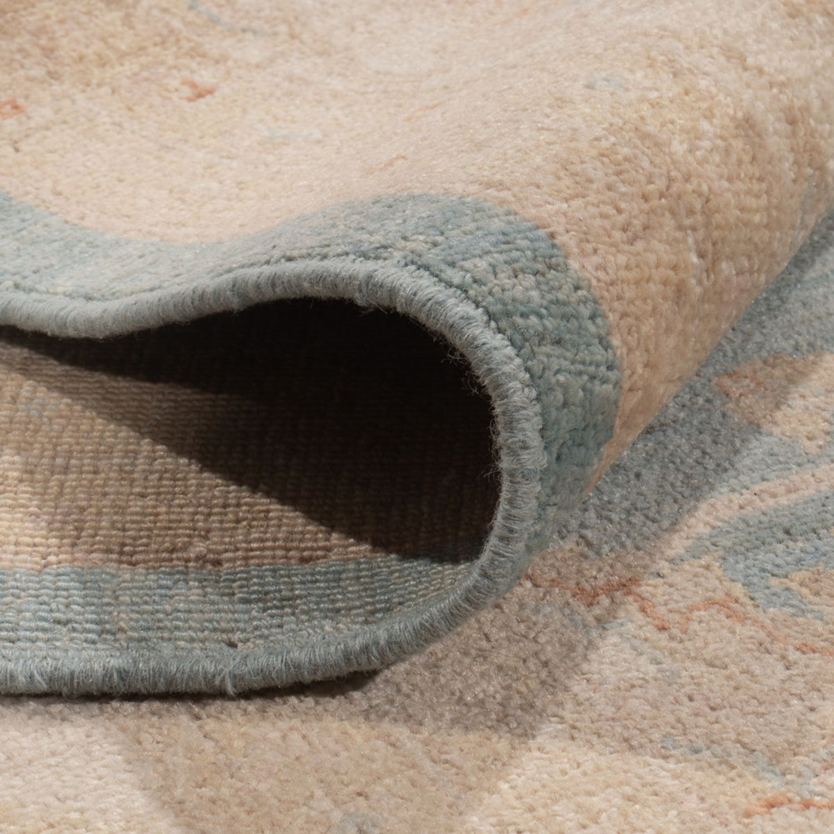 Dywan Zieglera - 308 x 252 cm - jasnoniebieski