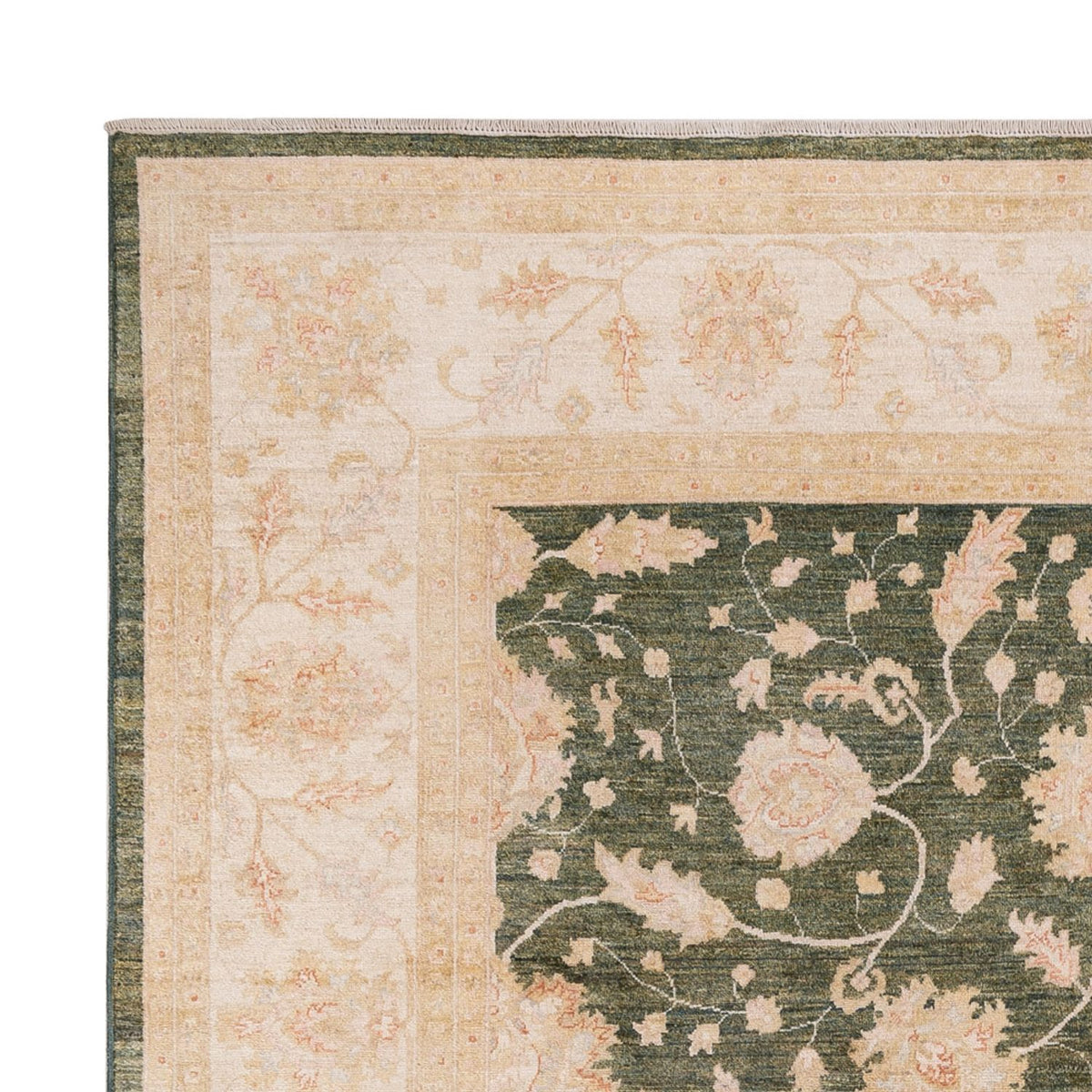 Dywan Zieglera - 307 x 250 cm - zielona