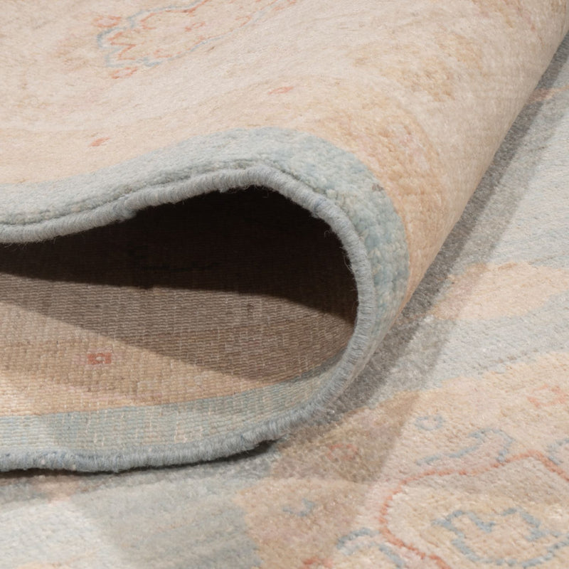 Dywan Zieglera - 295 x 256 cm - jasnoniebieski