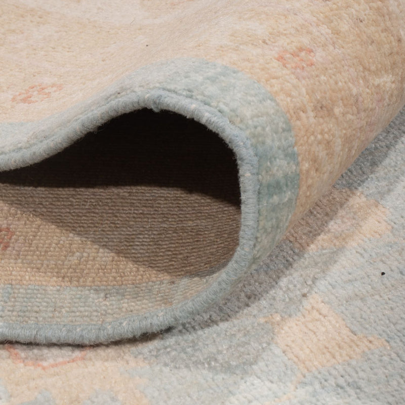 Dywan Zieglera - 302 x 258 cm - jasnoniebieski