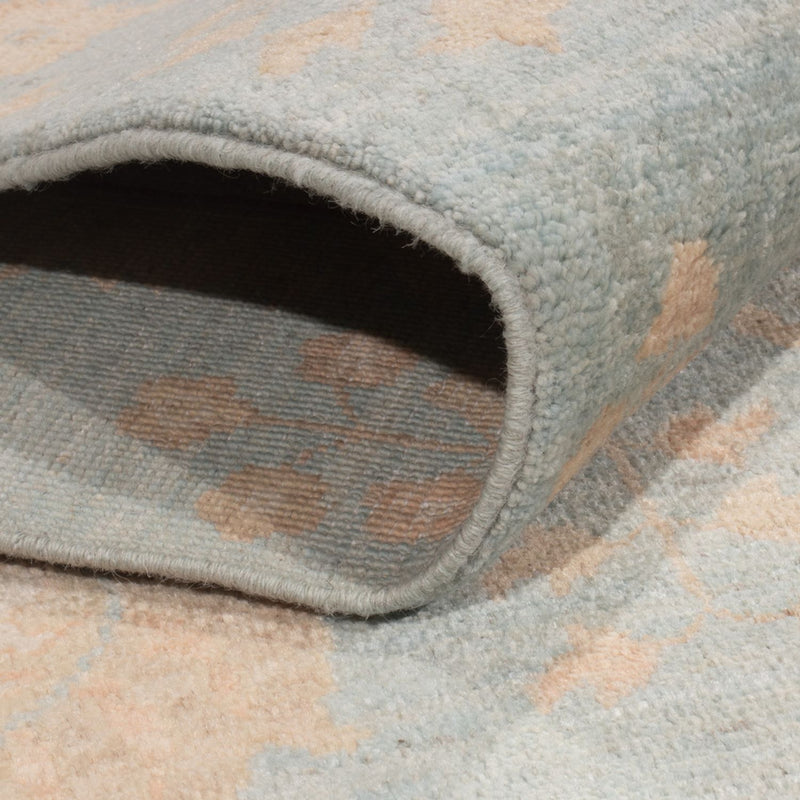 Dywan Zieglera - 299 x 253 cm - jasnoniebieski