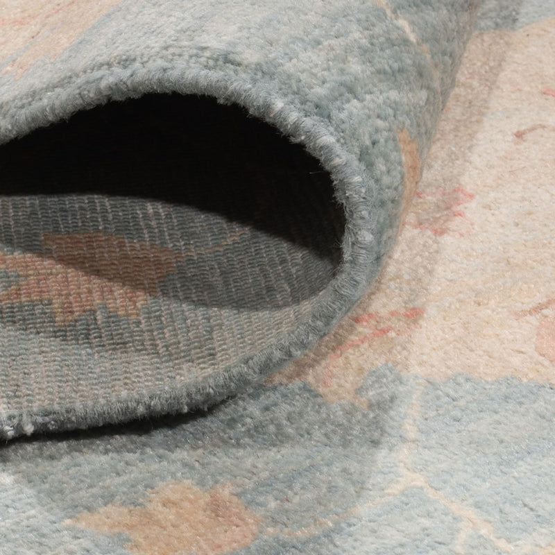 Dywan Ziegler - Modern - 309 x 252 cm - jasnoniebieski