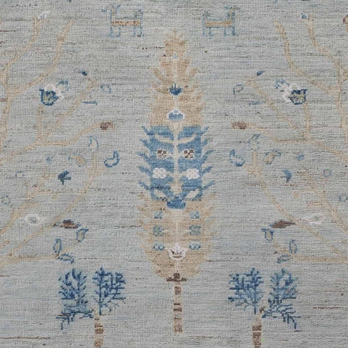 Designerski dywan - 181 x 120 cm - srebrny