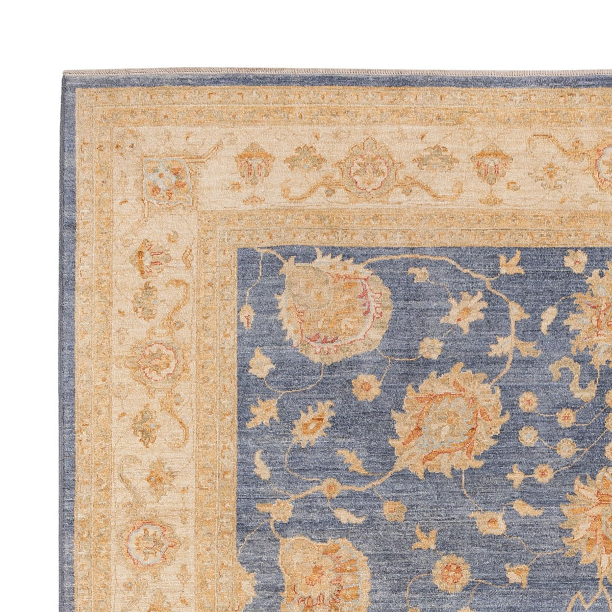 Dywan Zieglera - 299 x 250 cm - niebieski