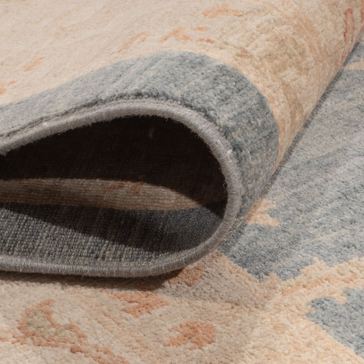 Dywan Zieglera - 296 x 257 cm - niebieski