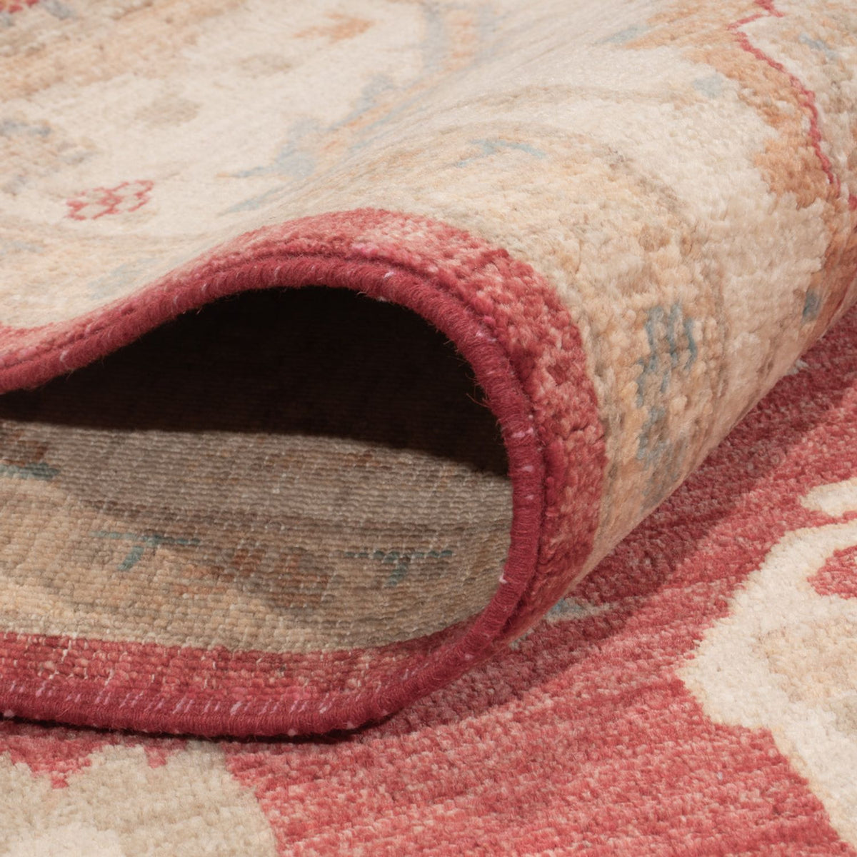 Dywan Zieglera - 296 x 253 cm - czerwony