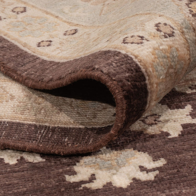 Dywan Zieglera - 309 x 256 cm - brązowy