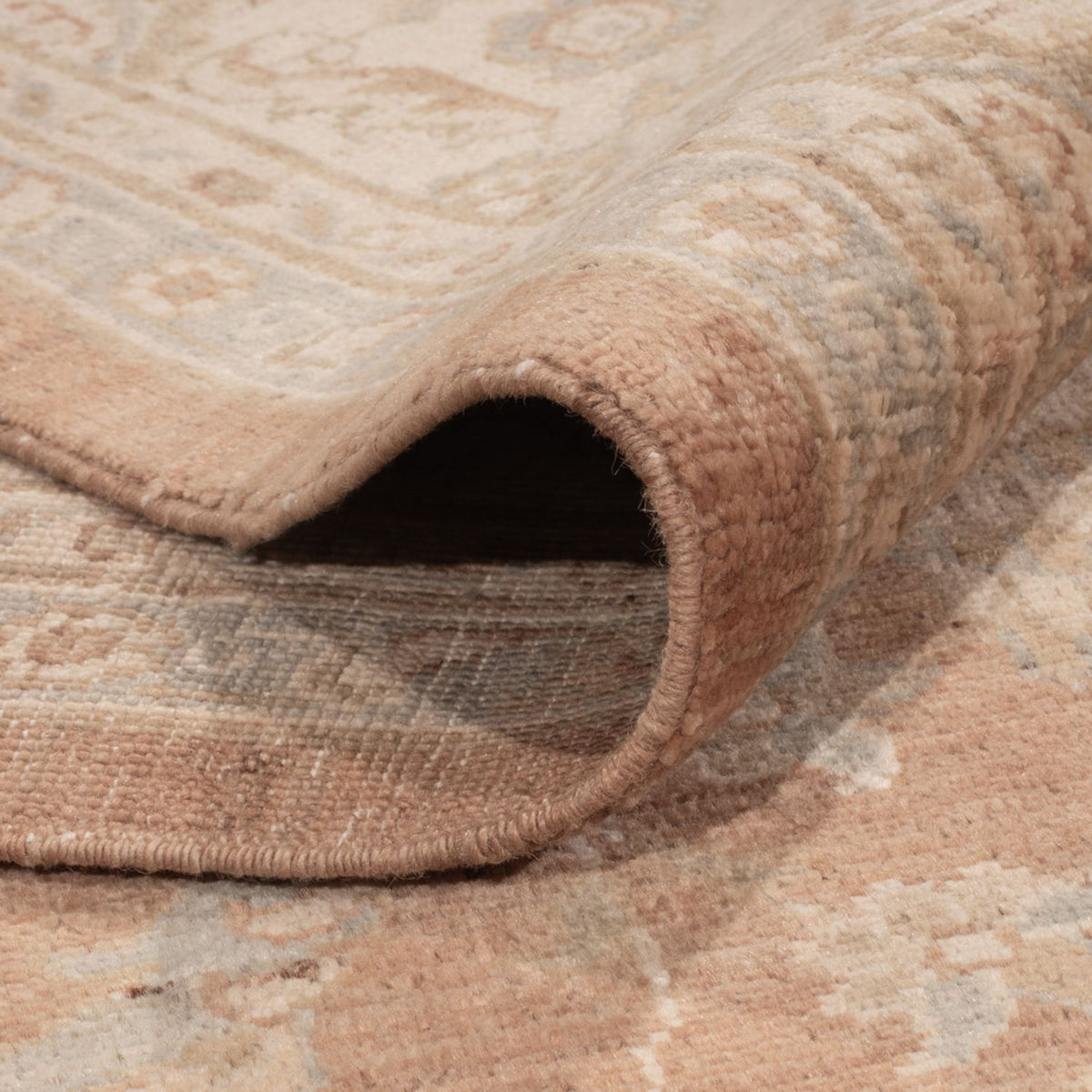 Dywan Zieglera - 302 x 252 cm - brązowy