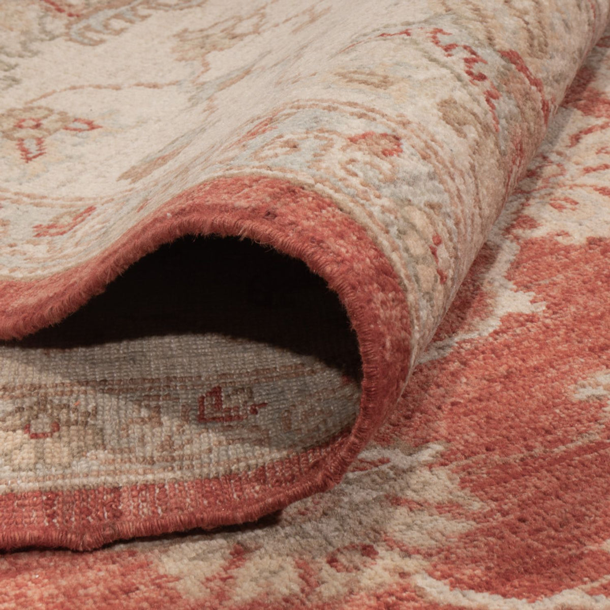 Dywan Zieglera - 298 x 256 cm - czerwony