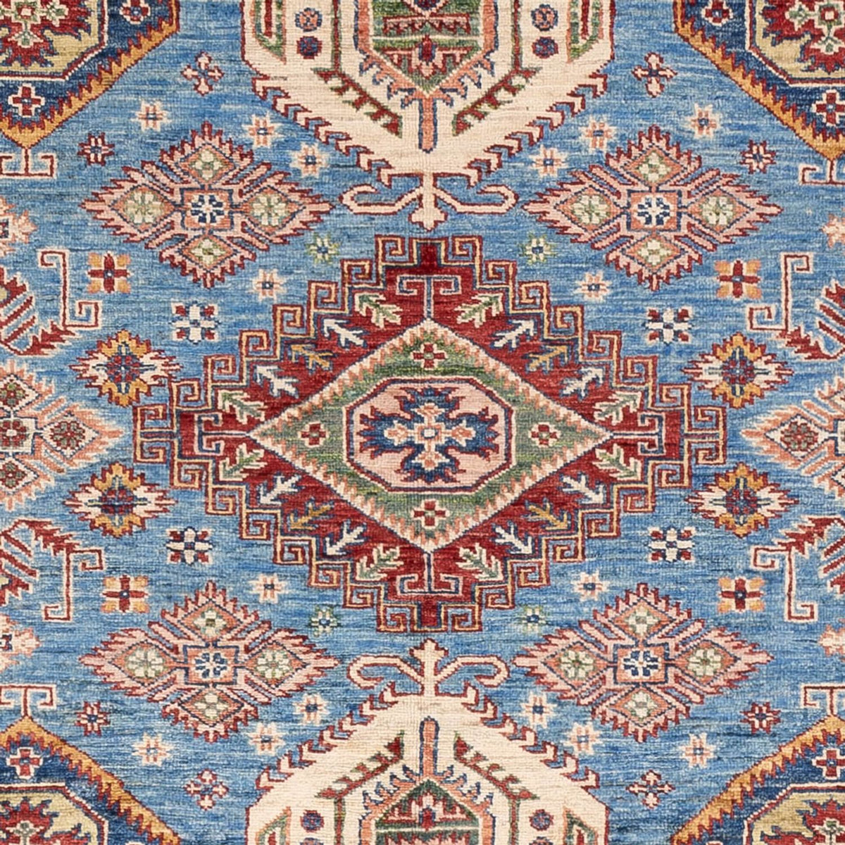 Dywan Ziegler - Kazak - 241 x 173 cm - jasnoniebieski