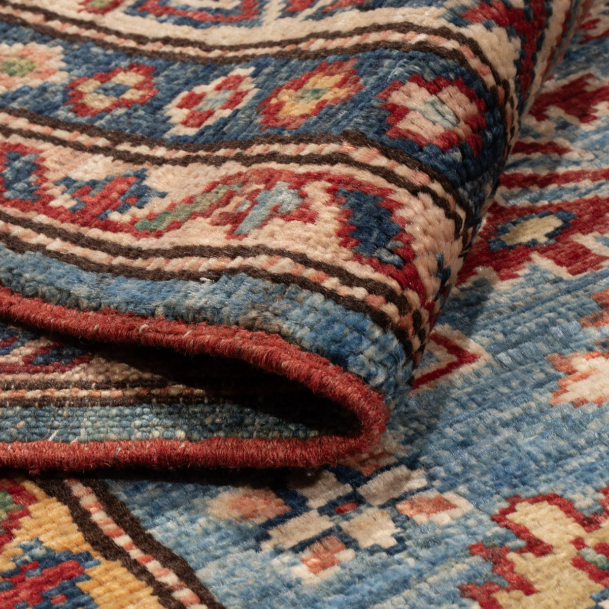 Dywan Ziegler - Kazak - 241 x 173 cm - jasnoniebieski