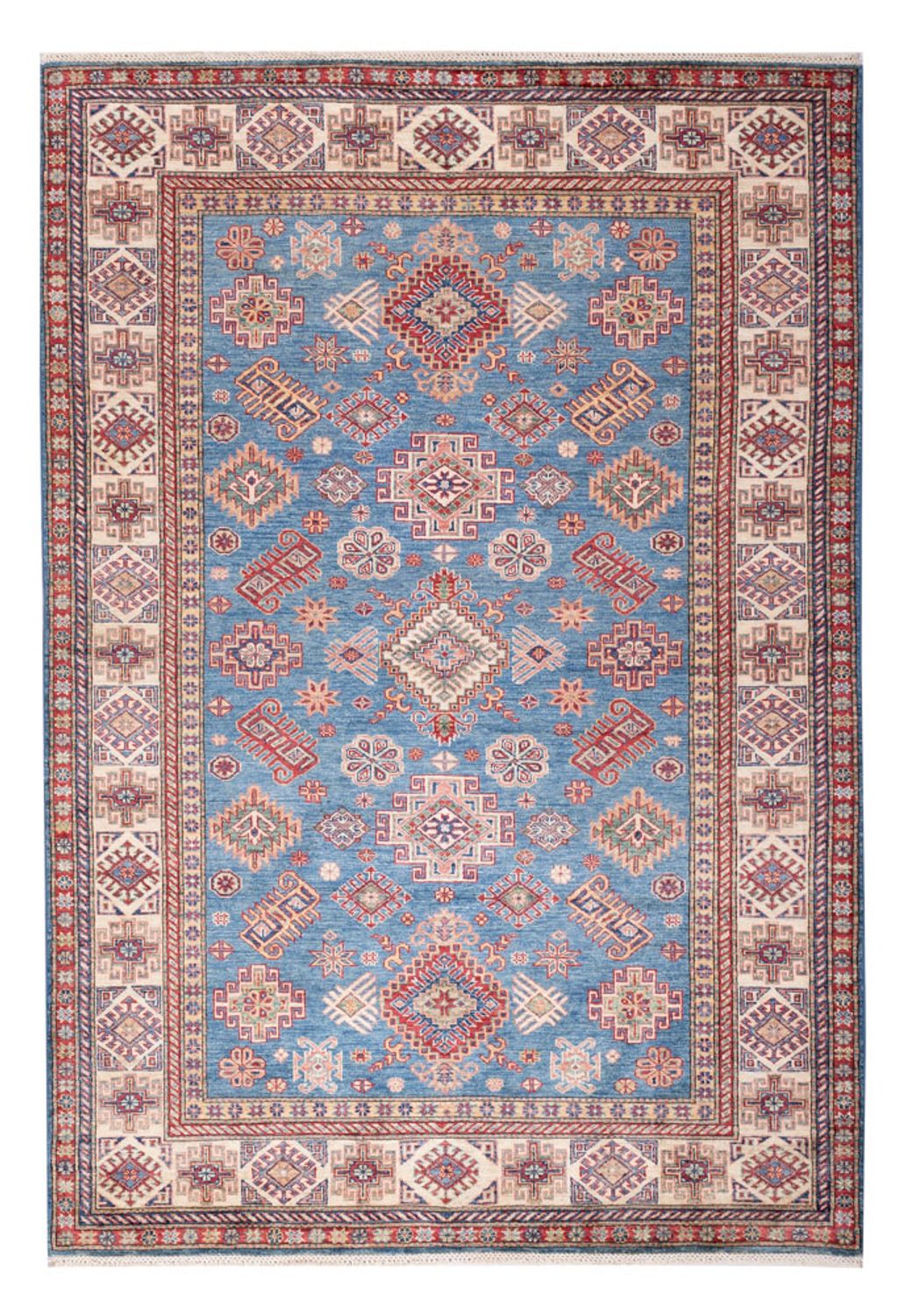 Dywan Ziegler - Kazak - 243 x 170 cm - jasnoniebieski