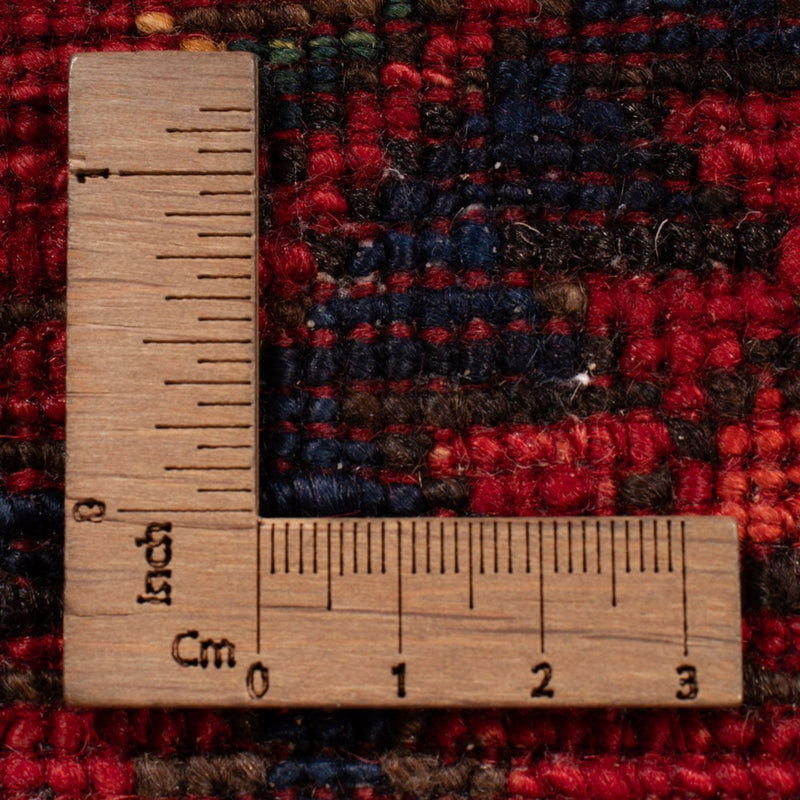 Afgański dywan - Kunduz - 234 x 172 cm - czerwony