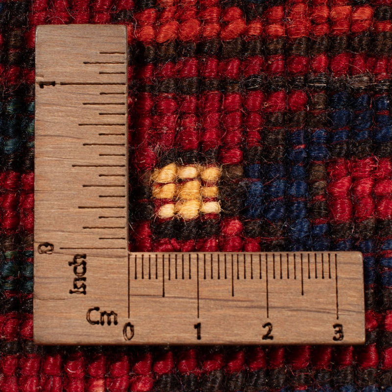 Afgański dywan - Kunduz - 239 x 177 cm - czerwony