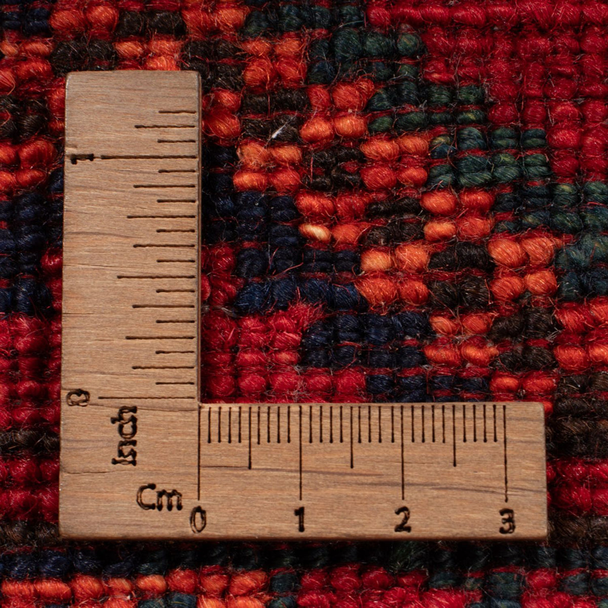 Afgański dywan - Kunduz - 243 x 177 cm - czerwony