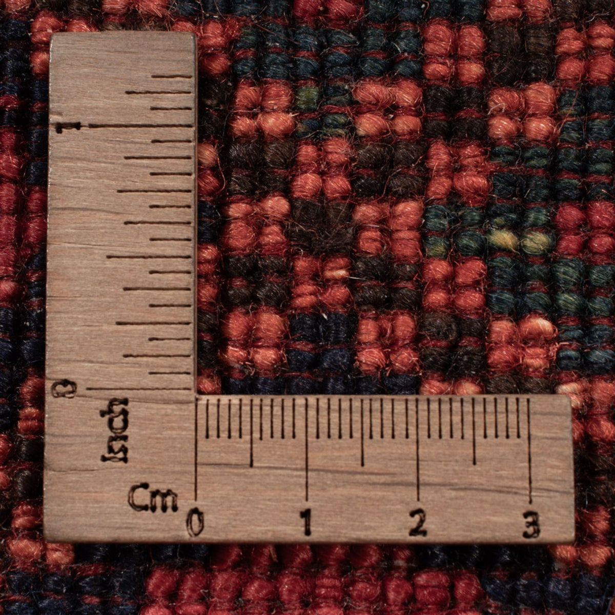 Afgański dywan - Kunduz - 241 x 175 cm - czerwony