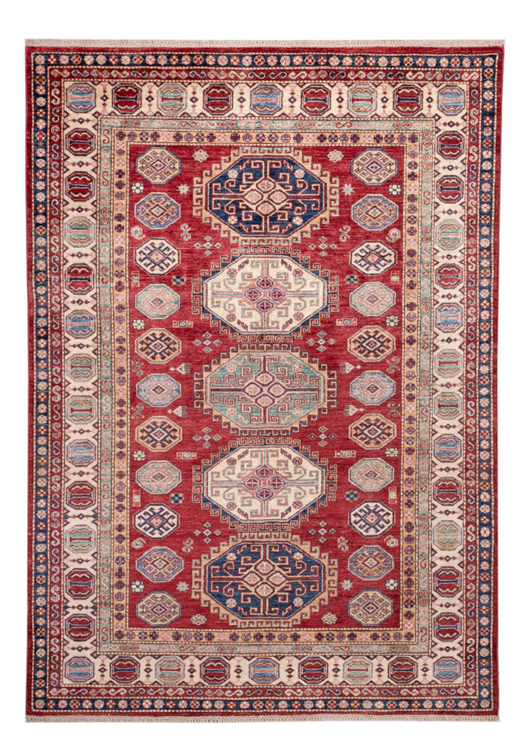 Dywan Ziegler - Kazak - 229 x 166 cm - czerwony