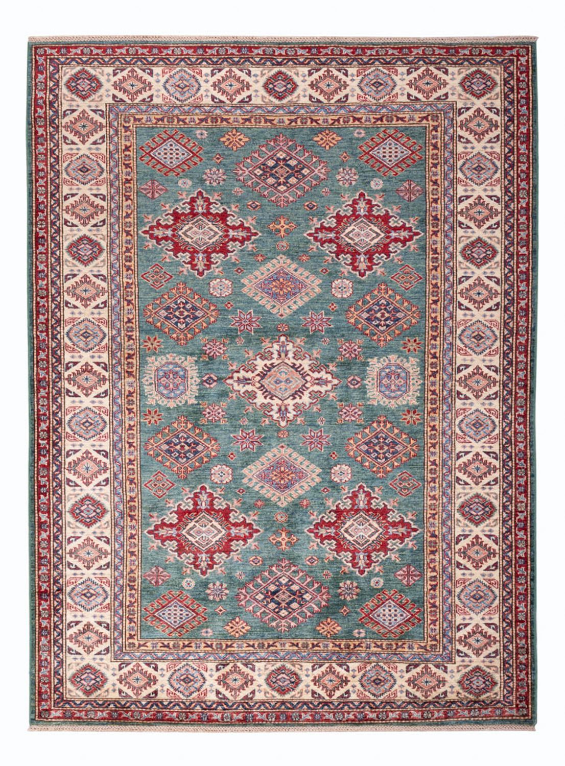 Dywan Ziegler - Kazak - 241 x 176 cm - zielona