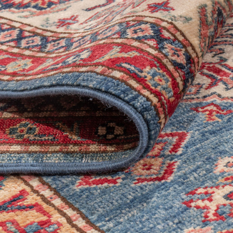 Dywan Ziegler - Kazak - 244 x 175 cm - niebieski