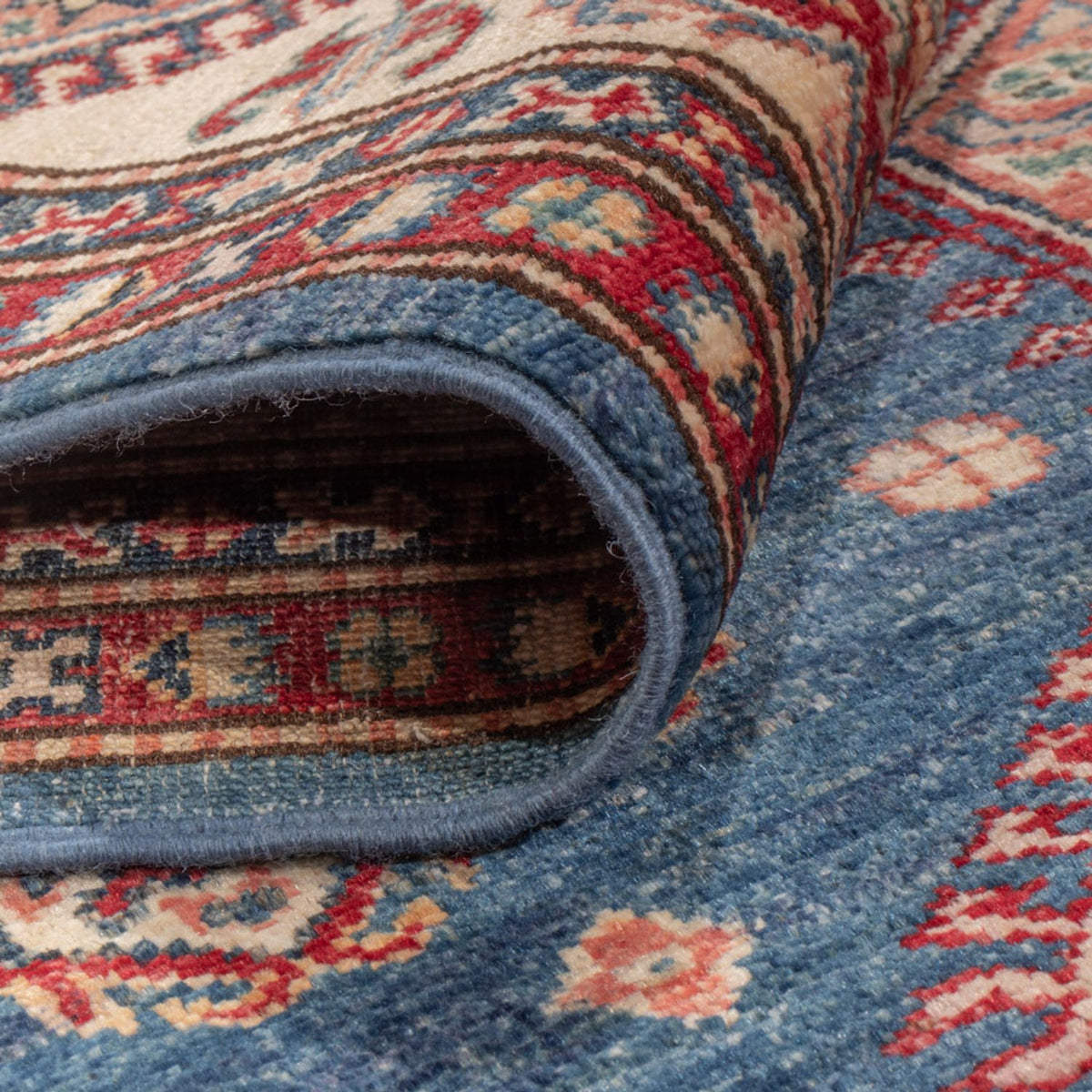 Dywan Ziegler - Kazak - 239 x 167 cm - niebieski